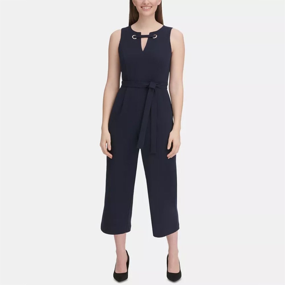 Tommy Hilfiger Petite Navy Jumpsuite